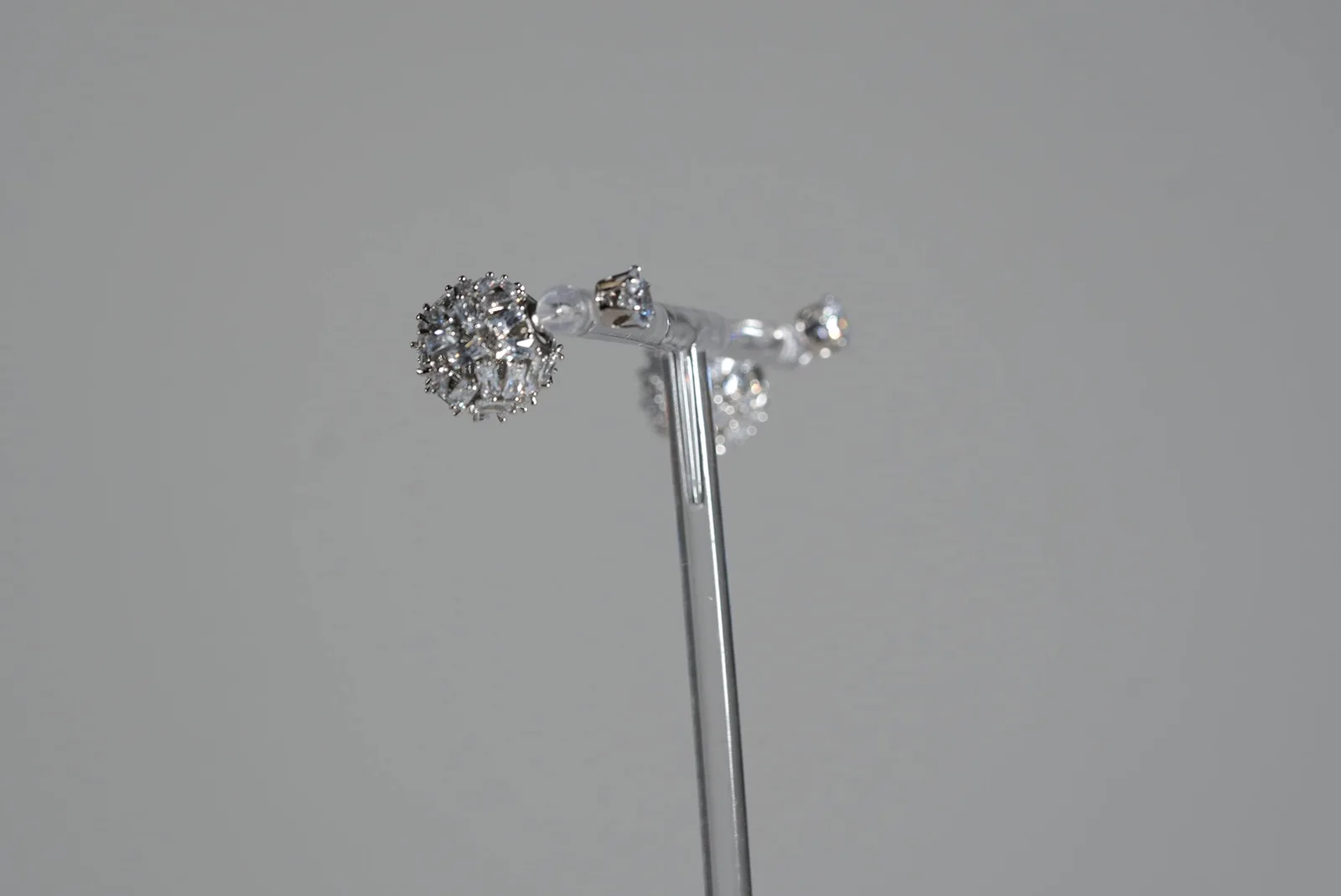 Wende-Ohrstecker Crystal Duo